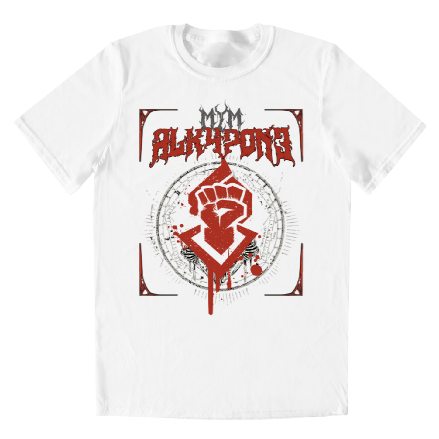 PLAYERA HOMBRE ALKAPONE DEATH METAL