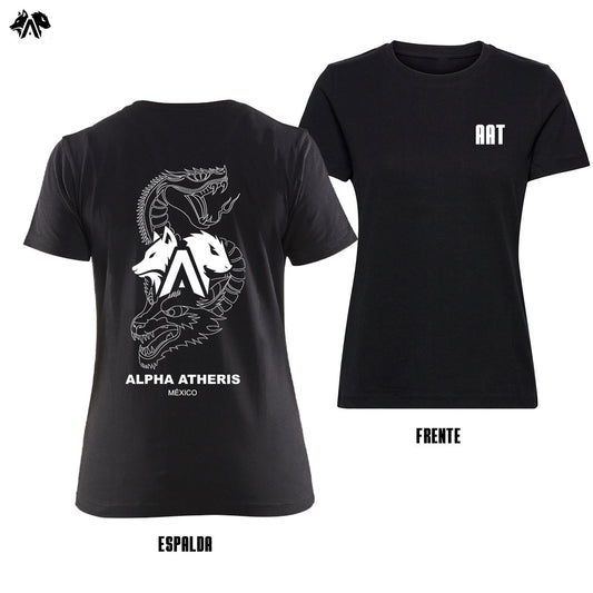 PLAYERA MUJER ALPHA ATHERIS YACUZA