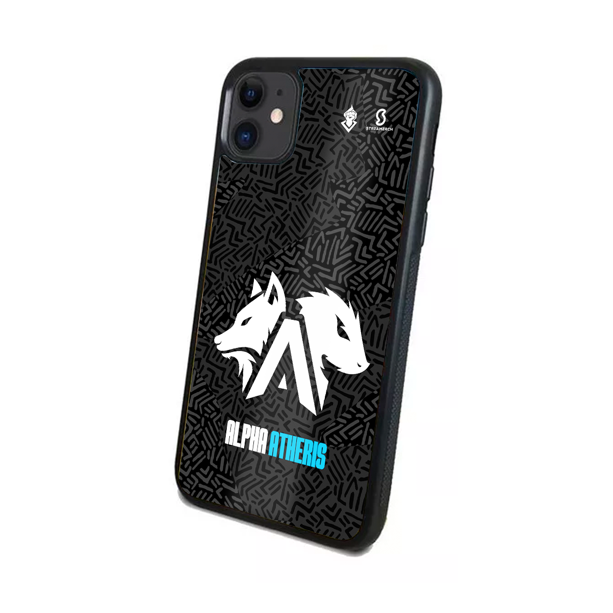 Funda para celulares sublimada Alpha Atheris Negra