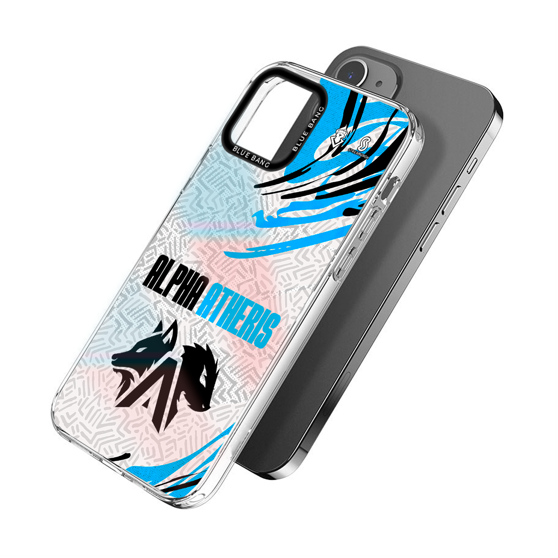 Funda para celulares hológrafica Alpha Atheris Blanca