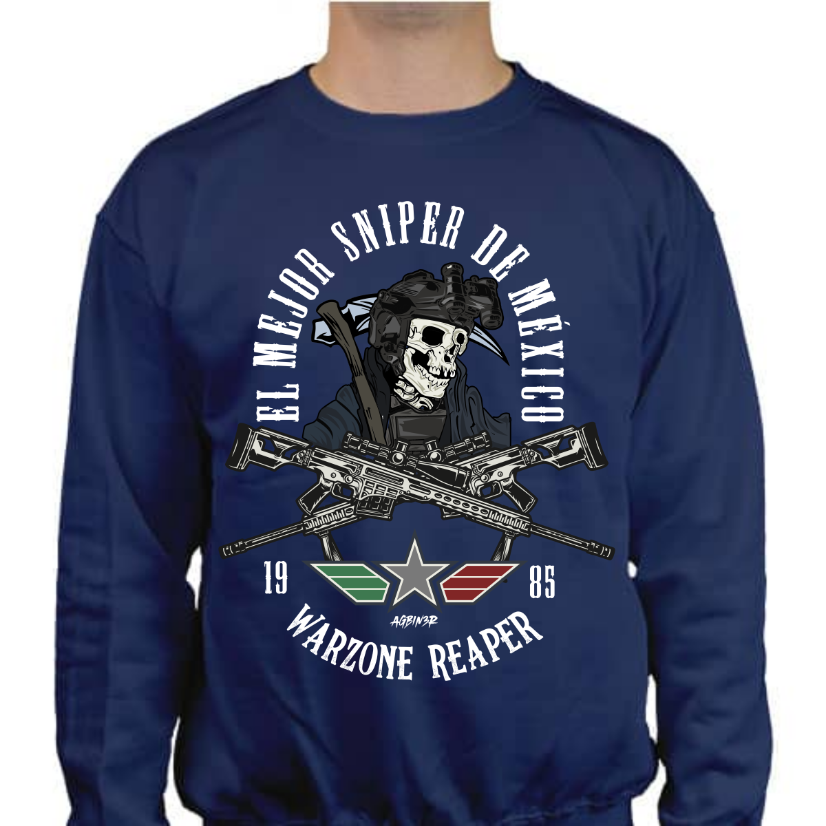 Sudadera Unisex Agbin3r El Mejor Sniper