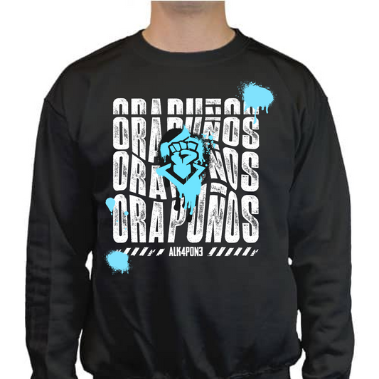 Sudadera Ora Puños Grafitti