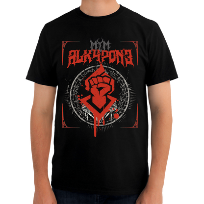 PLAYERA HOMBRE ALKAPONE DEATH METAL