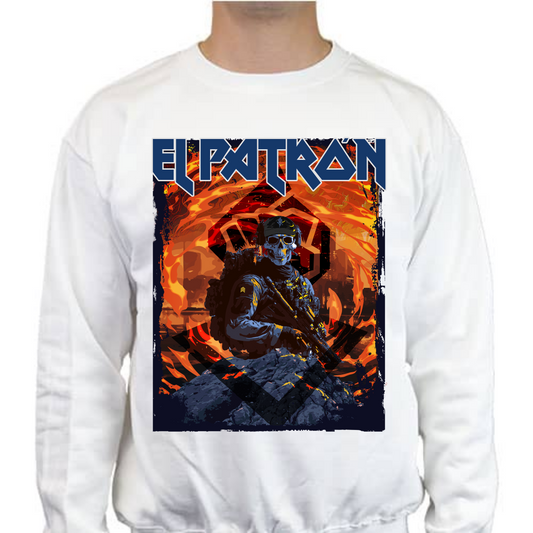 Sudadera alkapone el patrón iron maiden